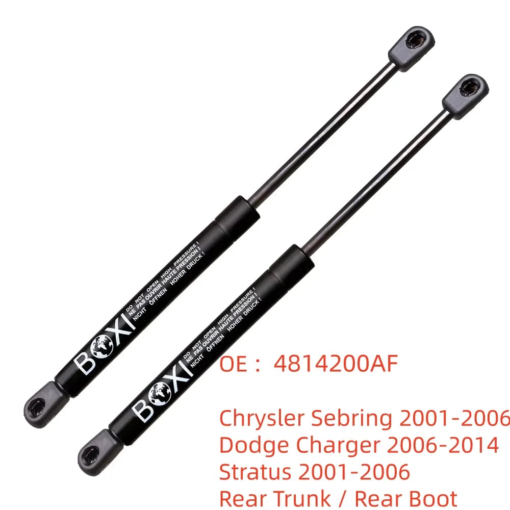 2pcs Trunk Lift Support 4814200AF for Chrysler Sebring 2001-2006 Dodge Charger Stratus 2006-2014 With Out Spoiler Lift Struts