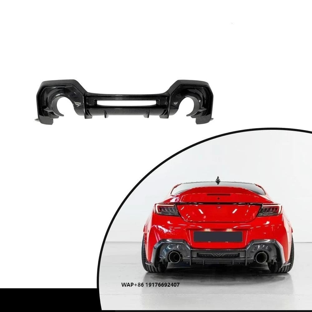 High-Quality Carbon Fiber Rear Bumper Diffuser Lip forToyota GR86 Coupe 2022-2023