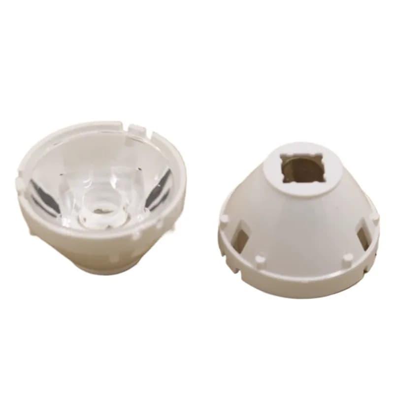 4PC 3535 XPE2 with white bracket LED lens XPE XPG2 3030 reflector collimator 21mmX13mm