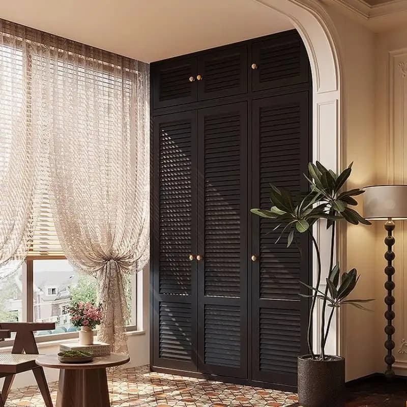 Locker Room Vintage Wardrobes Wood Nordic Luxury Lounges Cupboard Wardrobes Storage Space Saving Armario De Ropa Furniture Home