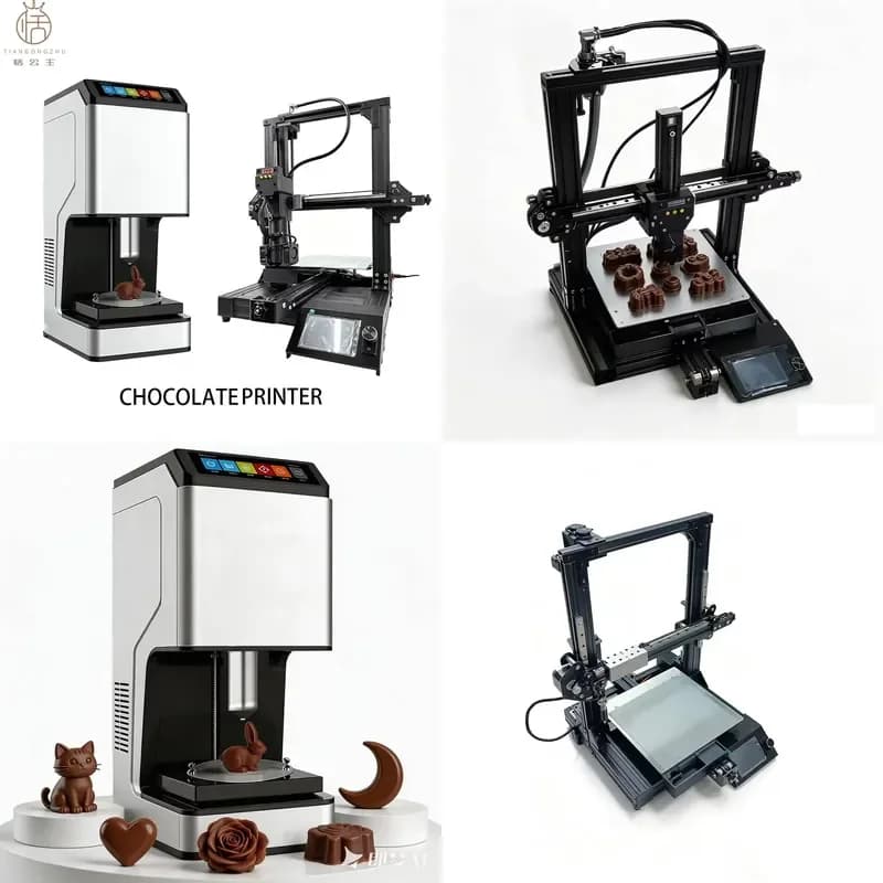 2026Hot New Chocolate 3D Printer USB Automatic Party Supplies Snacks Machines Business Ideas Small Vending Machines