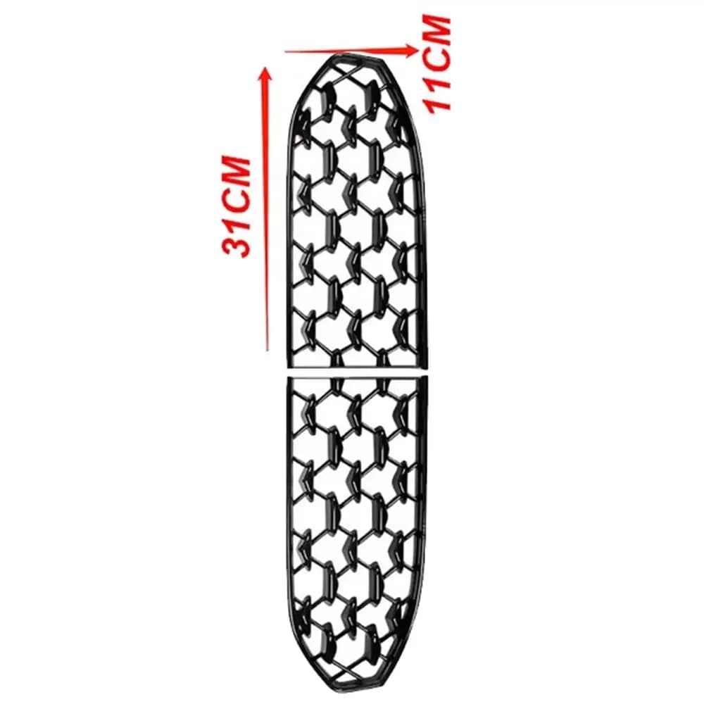 31cm Front Lower Grille Bumper Cover Decoration for Mazda CX-30 CX30 2020-2021 Car Accessories