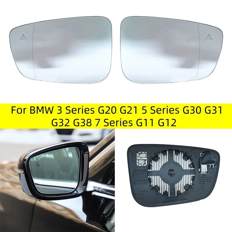 Applicable to BMW 345, 678 series, G11, G12, G20, G30, G38 rearview mirrors, blind spot assist lenses