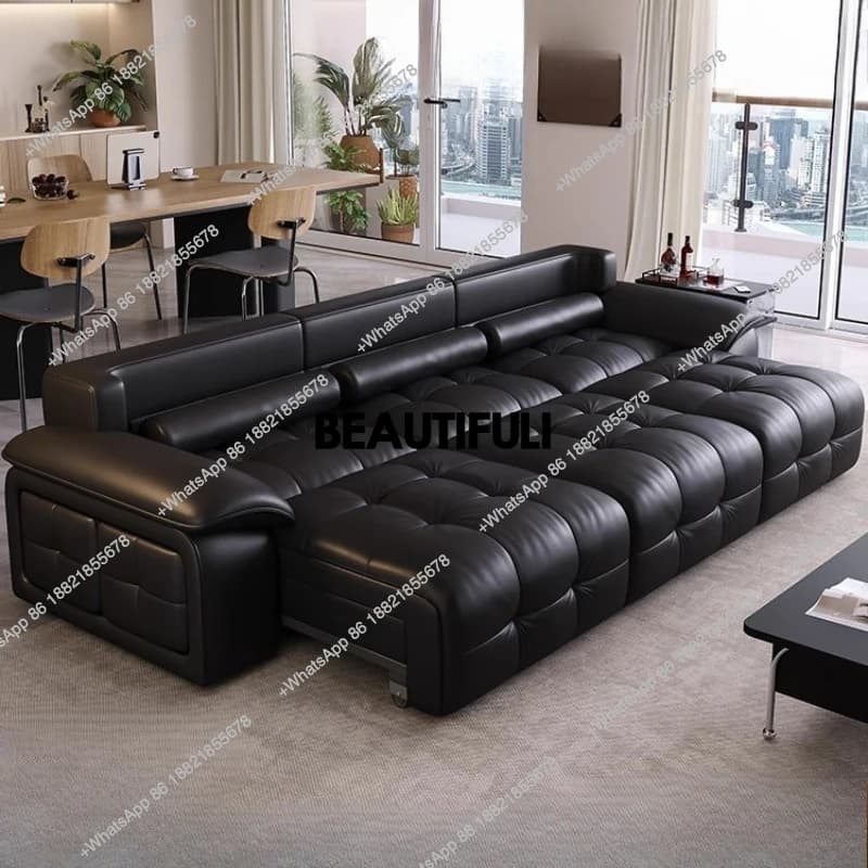 Italian Loveseat Electric Sofa Headrest Luxury Lounges Lazy Sofa Living Room Oversized Designer Divano Moderno Furniture Home