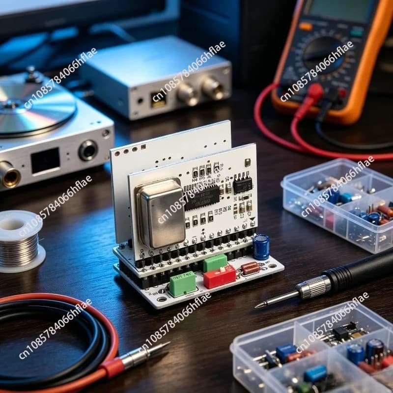 WM8805 Digital Receiver Module Soft Control I2S Output Compatible With CS8412 Support 192K Sampling Rate