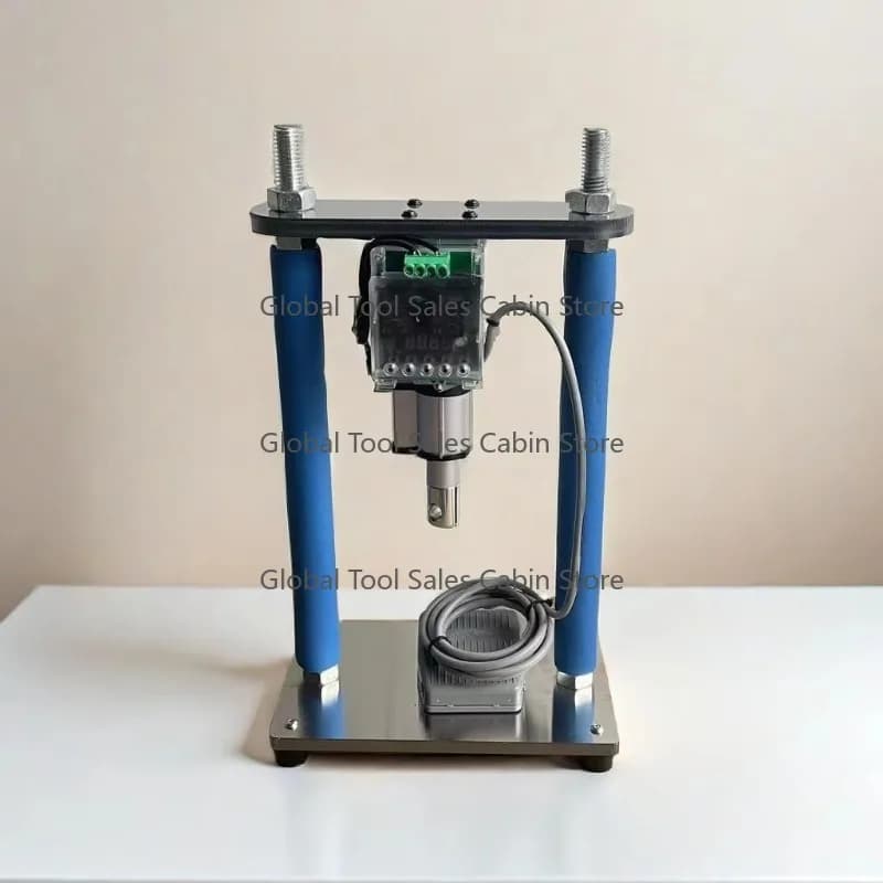 Electric Silent Desktop Hydraulic Press with Pump & PLC 1kW 220V Small Lead Bearing Mold