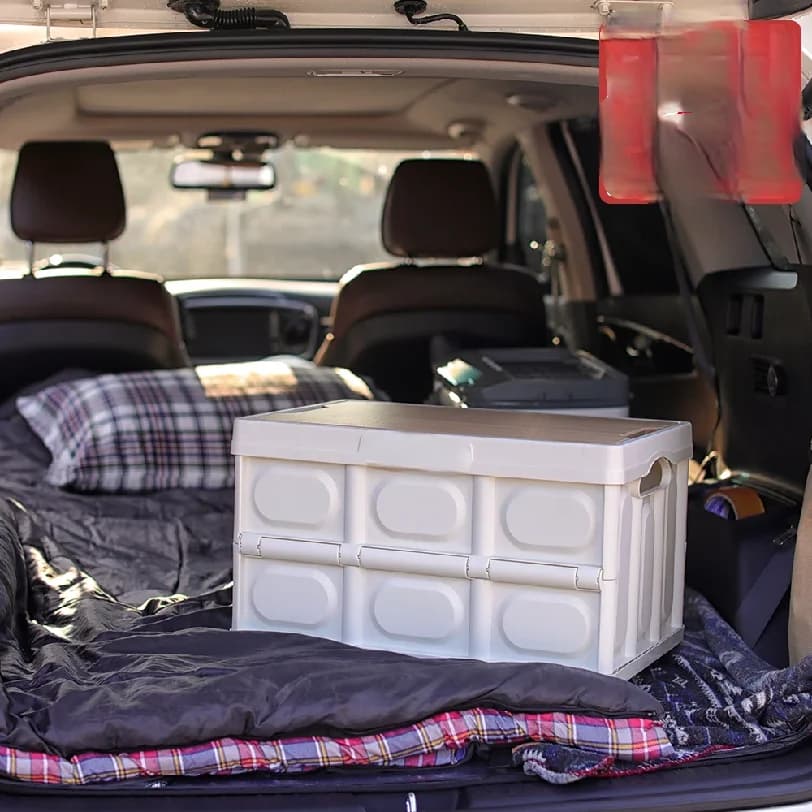 Cartem Folding Trunk Organizer Box for Vehicle