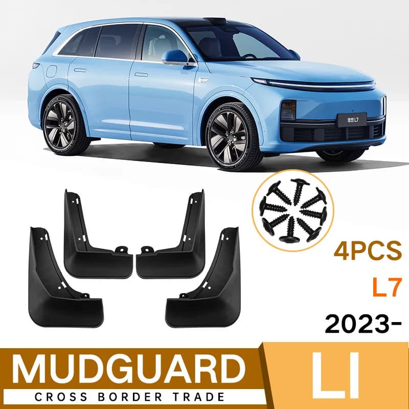 For ideal Leading ideal L7 2023 fender skin front and rear car accessories 4runner accessories fender flares mud flaps