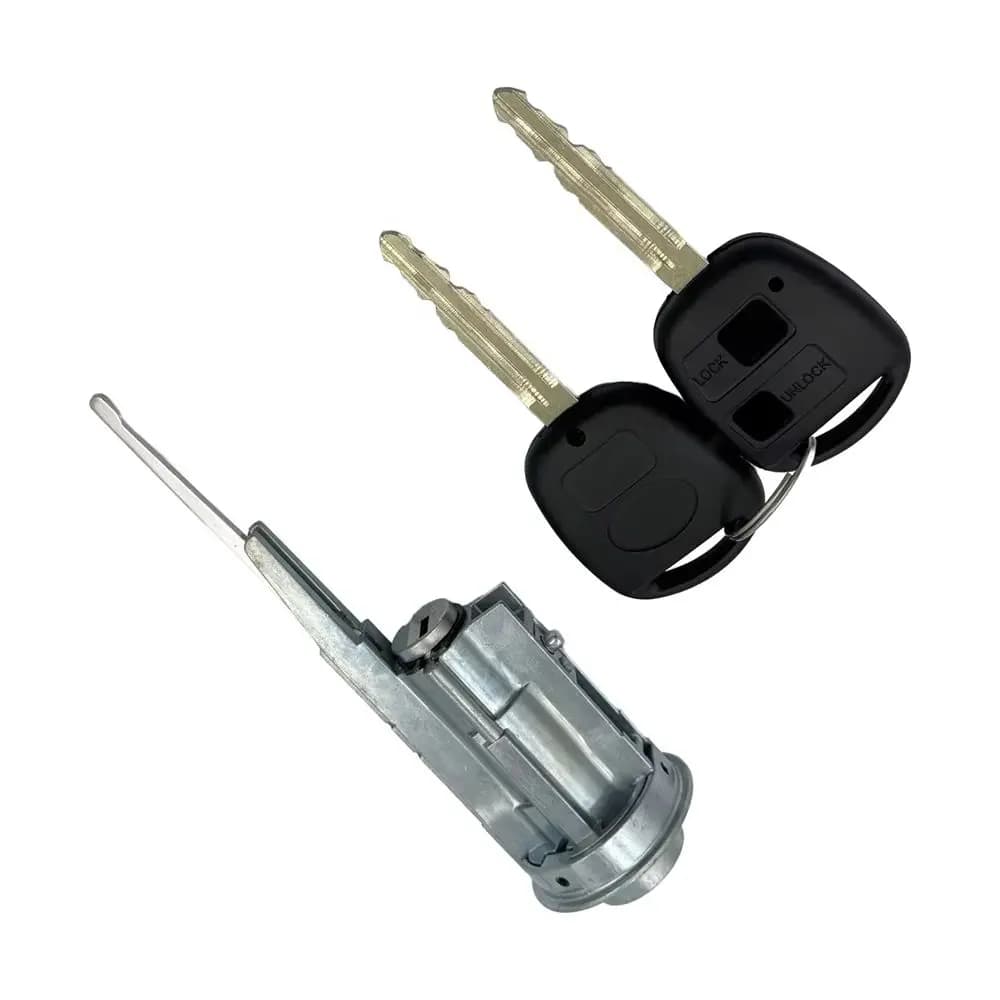 Car Ignition Lock Cylinder Switch W/ 2 Keys For Toyota Sequoia 2001-2007 For Tundra 2003-2006 Replacement