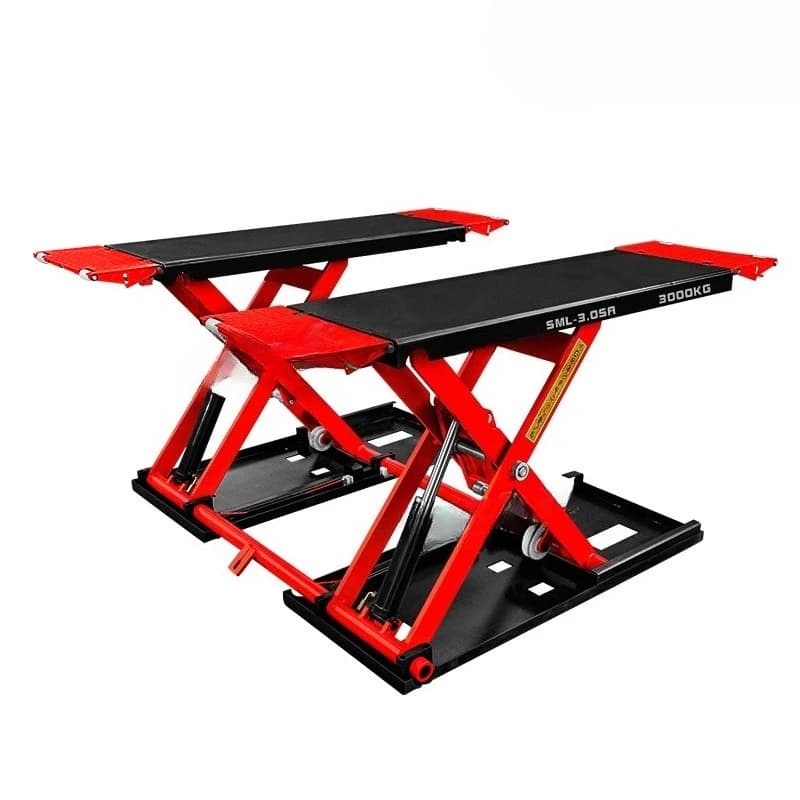Car movable medium shear lift ultra-thin