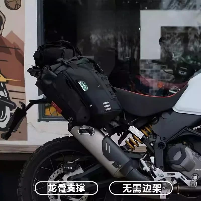 【HOT】Side bag No need for side frame Camel bag Motorcycle riding Long distance off-road crossing Hang bag Waterproof and