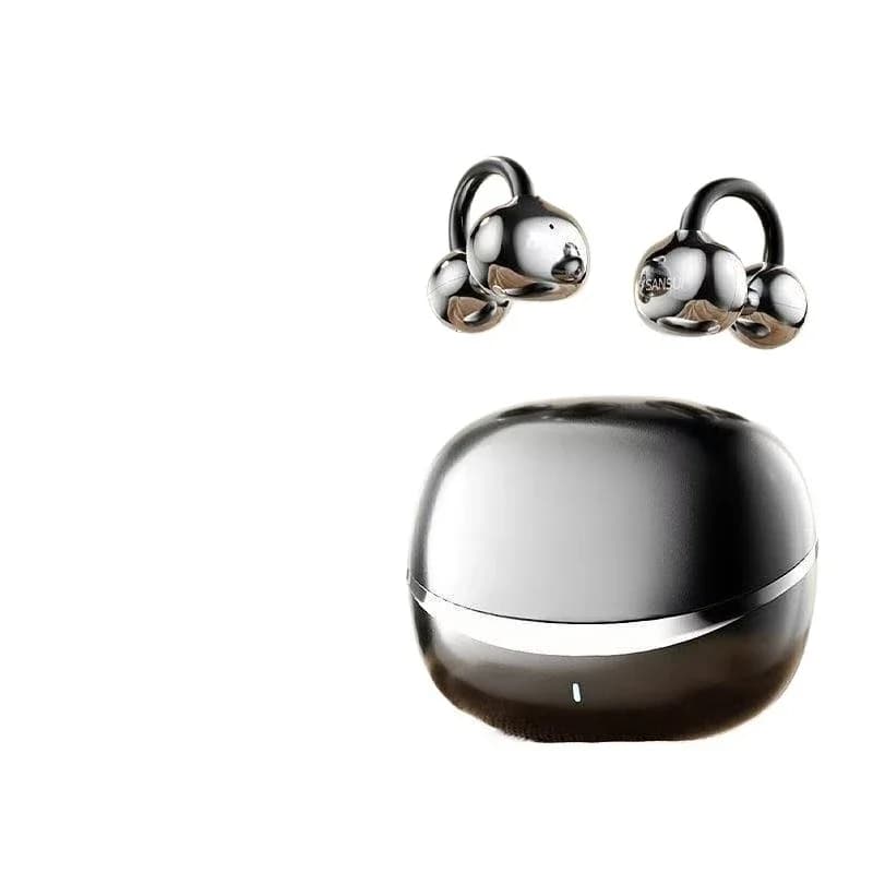 Bluetooth headset ear clip AI intelligent translation W105 new open anti-noise sports long battery life