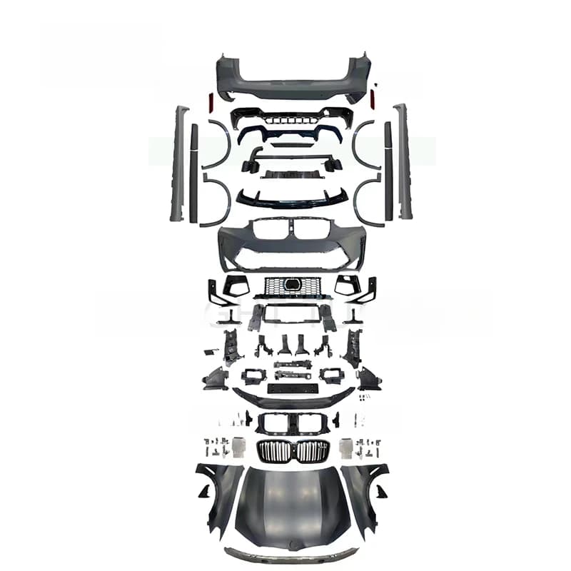 High Quality F97 LCI Style Body Kit Fit for X3 F25 2010-2017 Old To New Upgrade Including Bumper Headlight Exterior Facelift