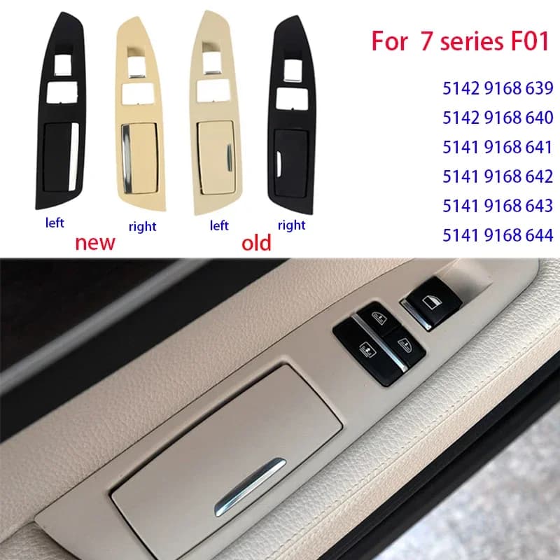 LHD RHD Car Rear Interior Door Armrest Ashtray Assembly ReplacePanel Storage Box For BMW 7 Series 730 740 F750 760 F01 F02