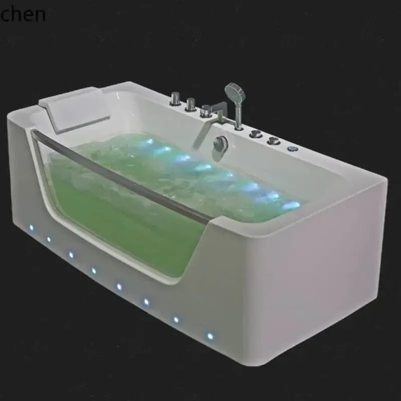 y14- Smart High-End Acrylic Insulated Surf Massage Batub with Constant Temperature Heating