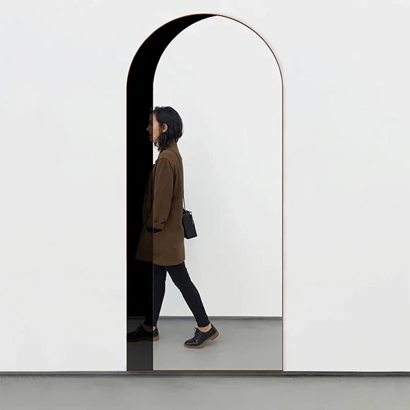 Art Wall Mirror Modern Vanity Aesthetic Full Body Nordic Luxury Long Mirror Cosmetics Star Portable Spiegel Wand Home Products