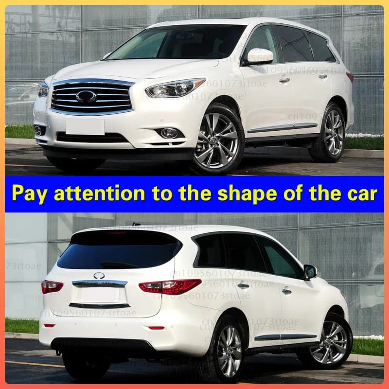 4PCS Mud Flaps For Infiniti JX35 QX60 2013 - 2018 Mudflaps MudFlap Splash Guards Fender Mudguards Front Rear 2014 2015 2016 2017
