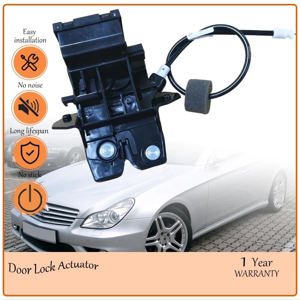 Precision‑crafted Trunk Latch Lock Mechanism, Engineered to fit 2001‑2011 Mercedes W219 CLS55 E55 AMG,OEM 1717500085,1717500185