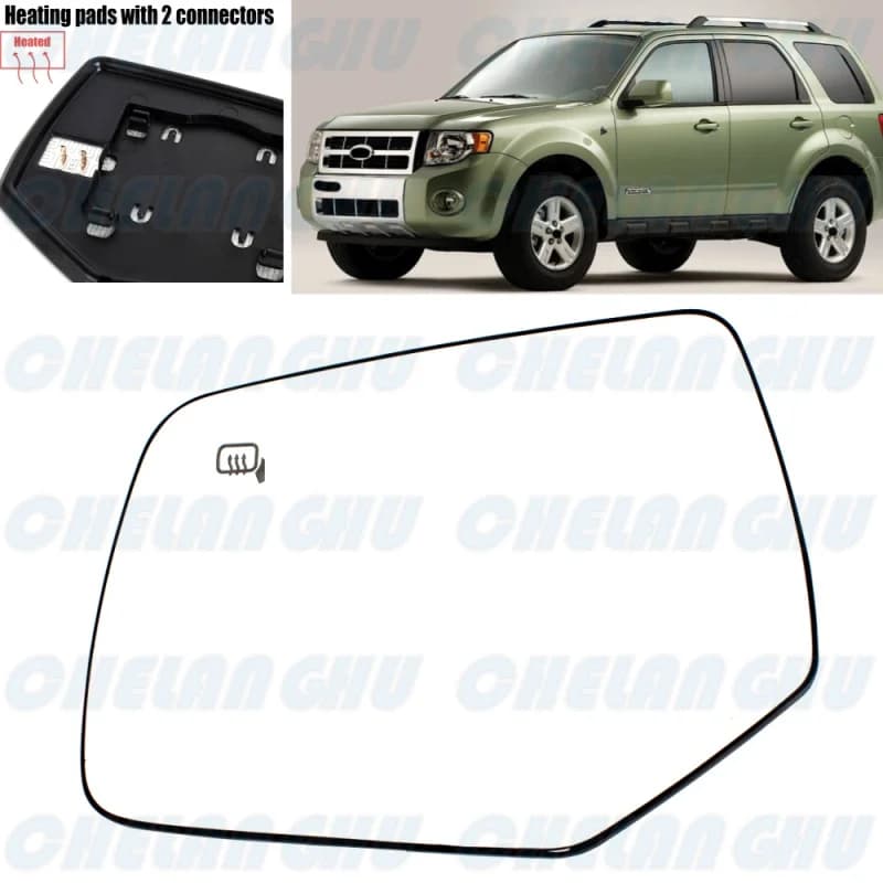 Left Side Heated Rearview Mirror Glass for Ford Escape 2008 2009 2010 2011 2012 Car accessories 8L8Z17K707C /F01324121