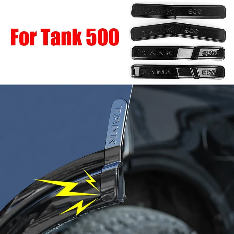 Door Anti-Collision Strip Decal For Great Wall Tank 500 Car Decorative Protective Exterior Modification Special Accessories