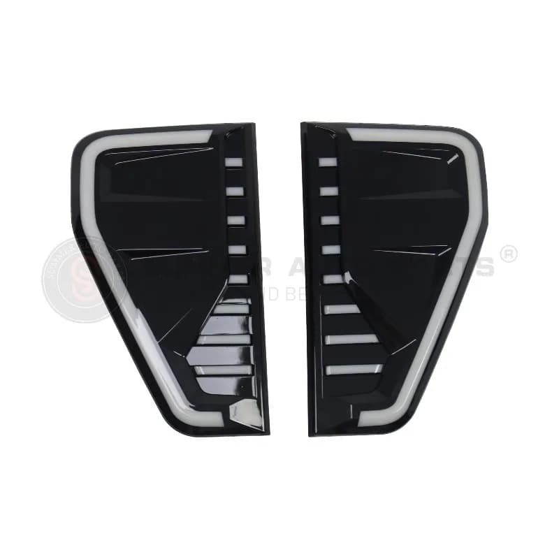 Car Led Performance Fender Air Vent Cover Trim Led Side Vent Cover for Jetour T2 Traveler Accessories