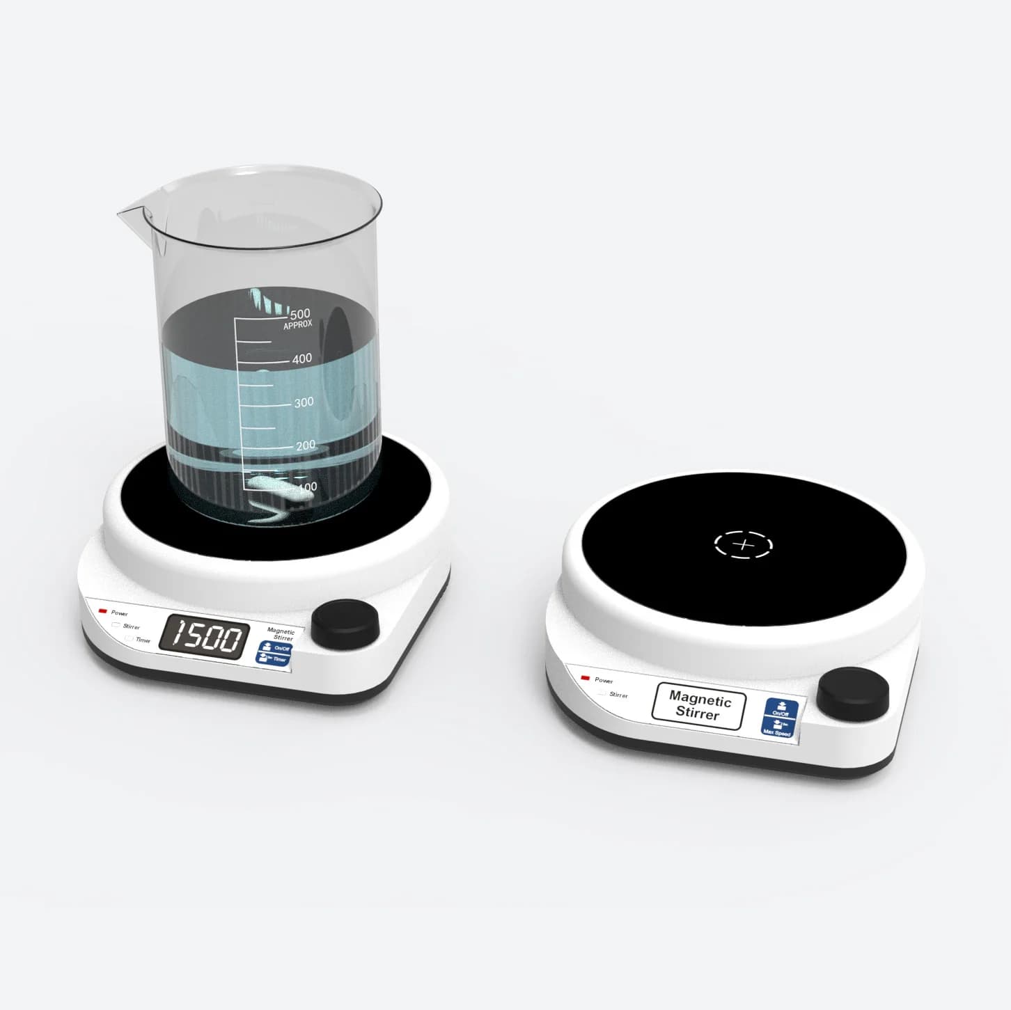 New Arrival Mini Stirrer Mixer - 3L/5L, 2000rpm Speed Control, Lab Heating for Perfume Mixing