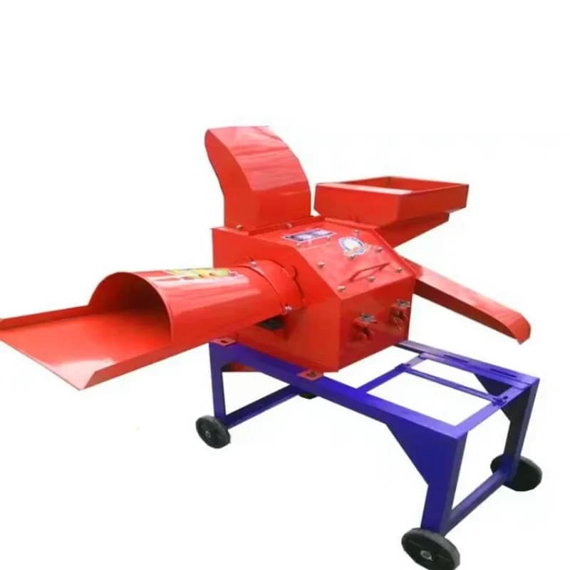 Multifunctional guillotine machine Small household electric feed Electric grinder Corn stalk silage kneading machine