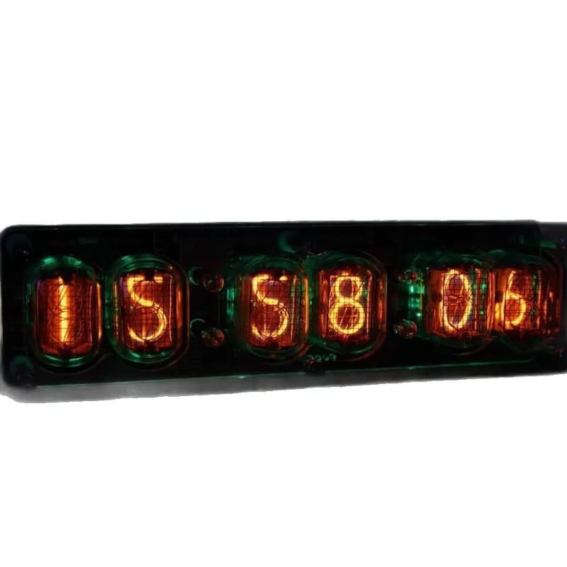 Clock RGB mode creative desktop decoration retro