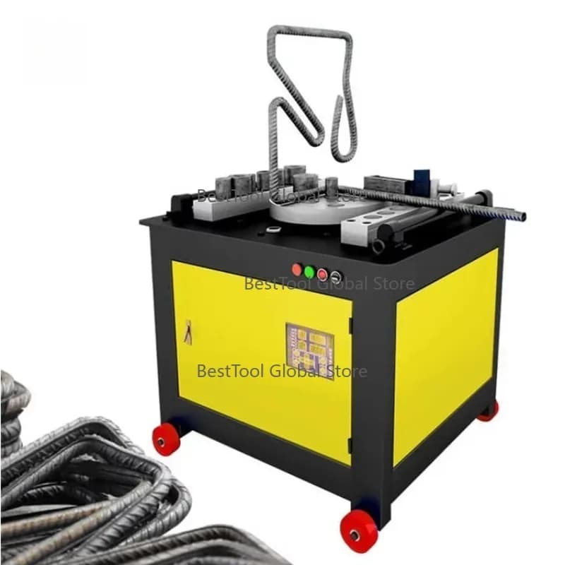 Wholesale C-nc Automatic Rebar Stirrup Bender Gw45 Rebar Bending Machine C-nc Wire Bending Machine