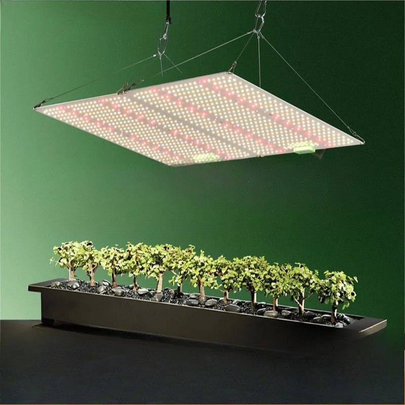 LED quantum board plant growth light, high PPFD dimmable indoor vegetable planting filling light