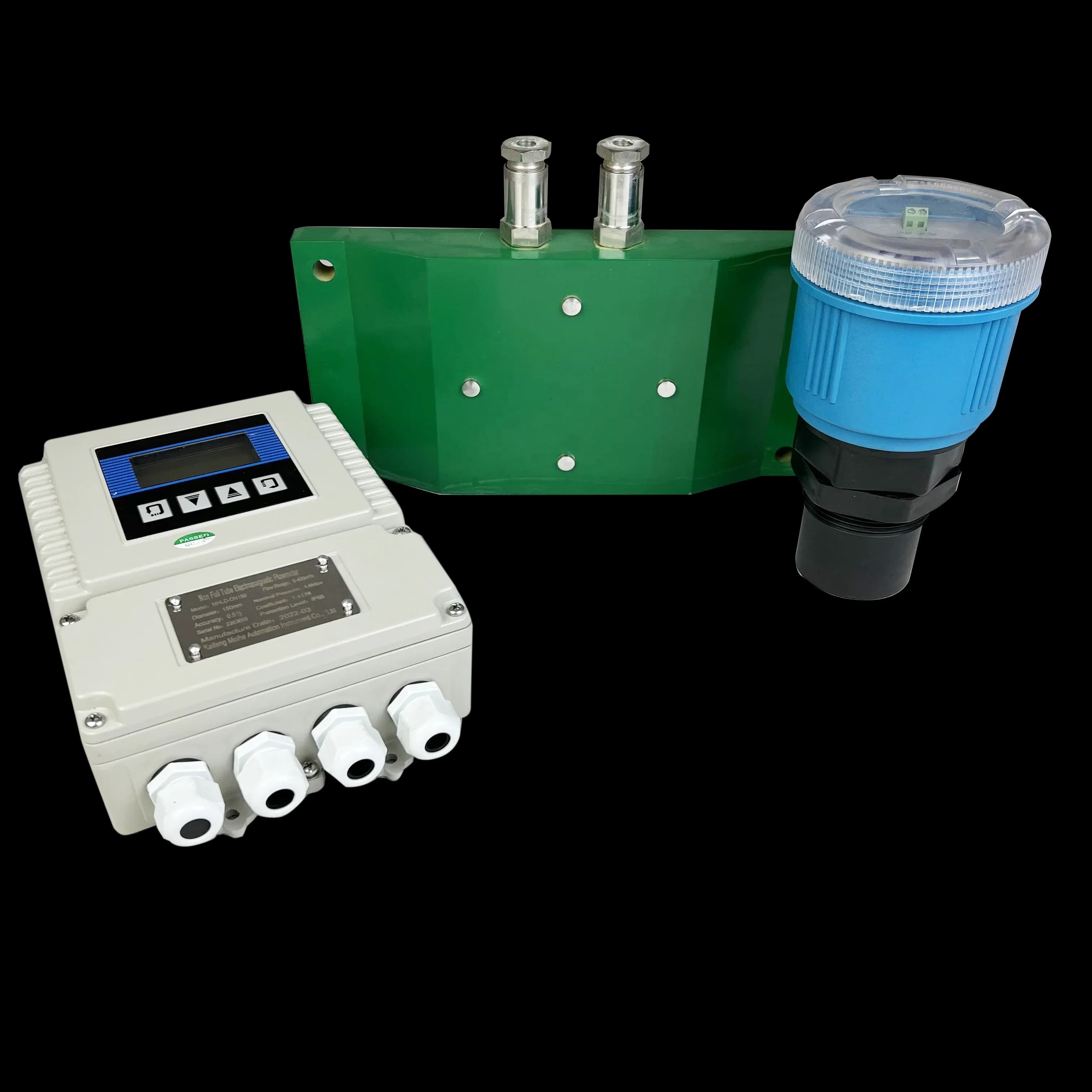 Ultrasonic Doppler Open Channel River Velocity Meter Integrated Sensor Flowmeter for Water Level & Flow Rate Measurement