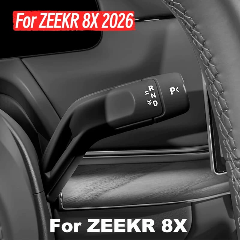 For ZEEKR 8X 2026 Silicone Steering Column Shifter Cover Gear Shift Lever Protector Car Accessories