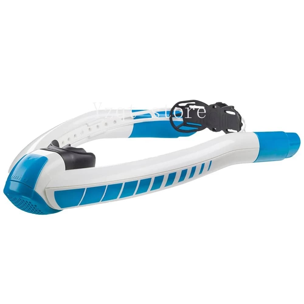 POWERBREATHER Snorkel diving snorkeling vest silicone mouth two-way fit pool open water