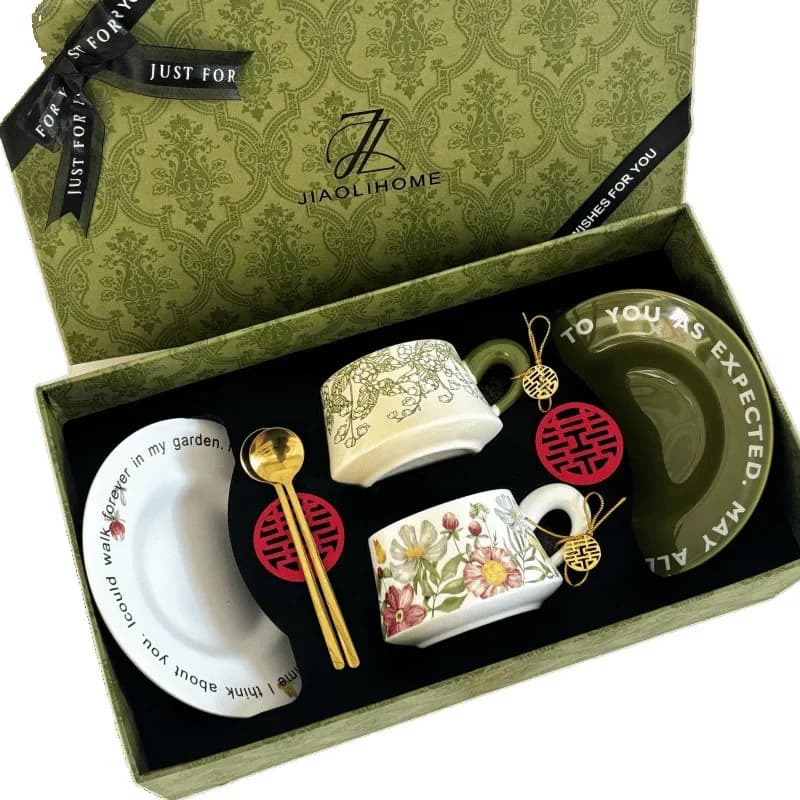 Send newlyweds and brides gifts, premium ceramic coffee cups, practical birthday moves, exquisite housewarming, new homes ins