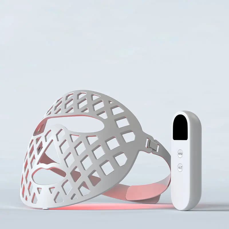 New Multi-functional Mask Beauty Device, Hollowed-out Silicone Home LED Photon Skin Rejuvenation Device
