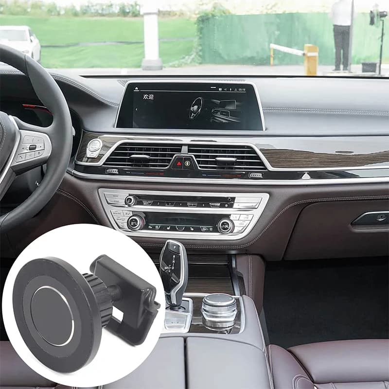 New Magnetic Car Phone Holder Mobile Phone Holder Car Phone Support Car Interior Mounts Holders For BMW 7 Series G11 2016-2021
