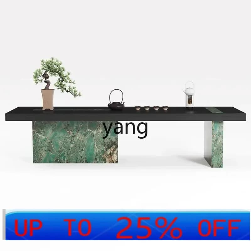 LH  villa art tea table designer creative minimalist solid wood tea table simple