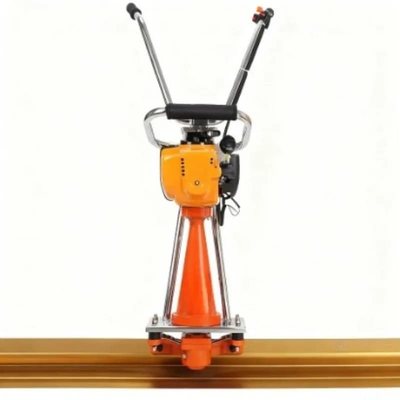cement pavement leveling machine, concrete vibrating ruler hand-held flat plate lifting and light collecting machine