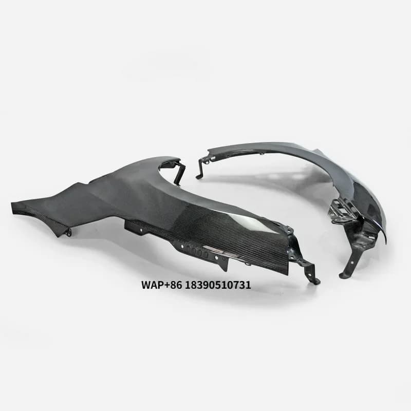 FK8 FK7 OEM Style Carbon Fiber Fibre Side Bumper Front Fender Vents for Civic FK8 FK7 Type R