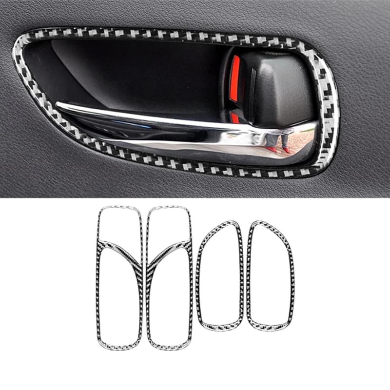 For Lexus IS IS250 300 350C 2006-2012 Front Rear Door Grab Handle Decor Frame Trim Stickers Decal Car Interior Accessories