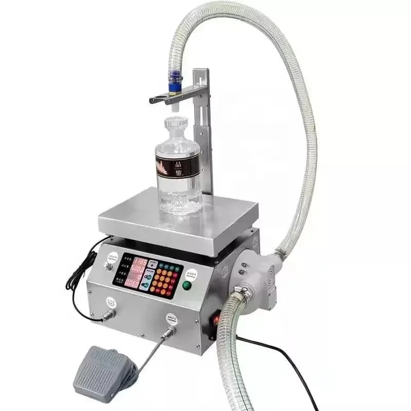 High Speed Canned Edible Oil Washing Liquid Automatic Filling Machine