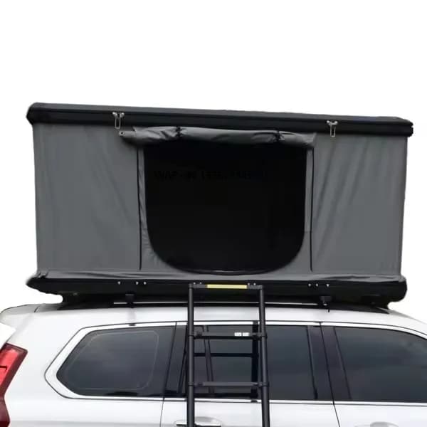Large 4-5 Person Waterproof Aluminum Car Rooftop Tent Hard Shell Aluminium Outdoor Camping Auto Roof Top Tent