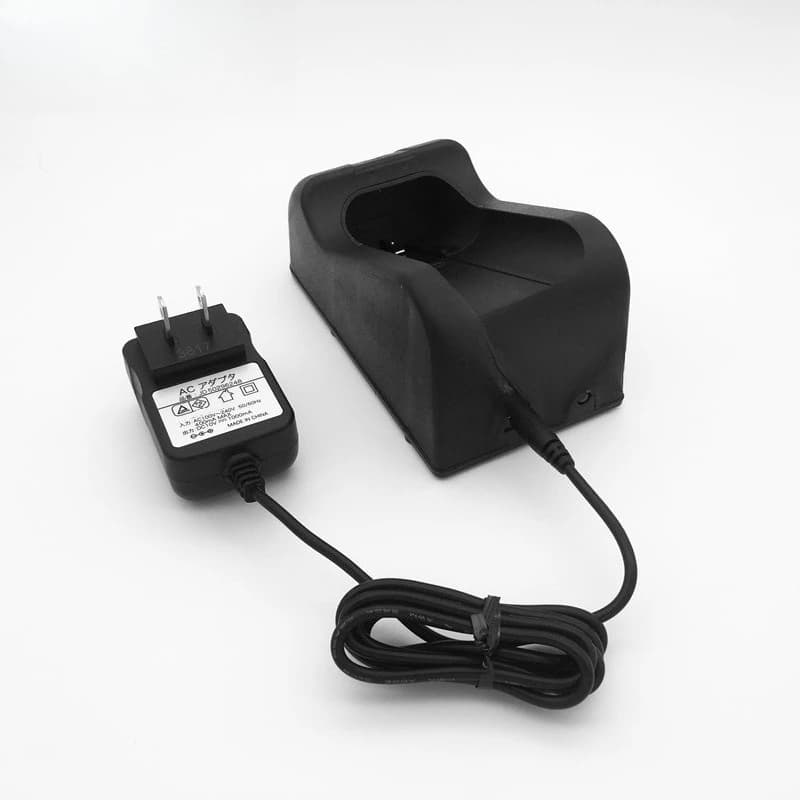 Rechargeable electric lawn mower charging adapter