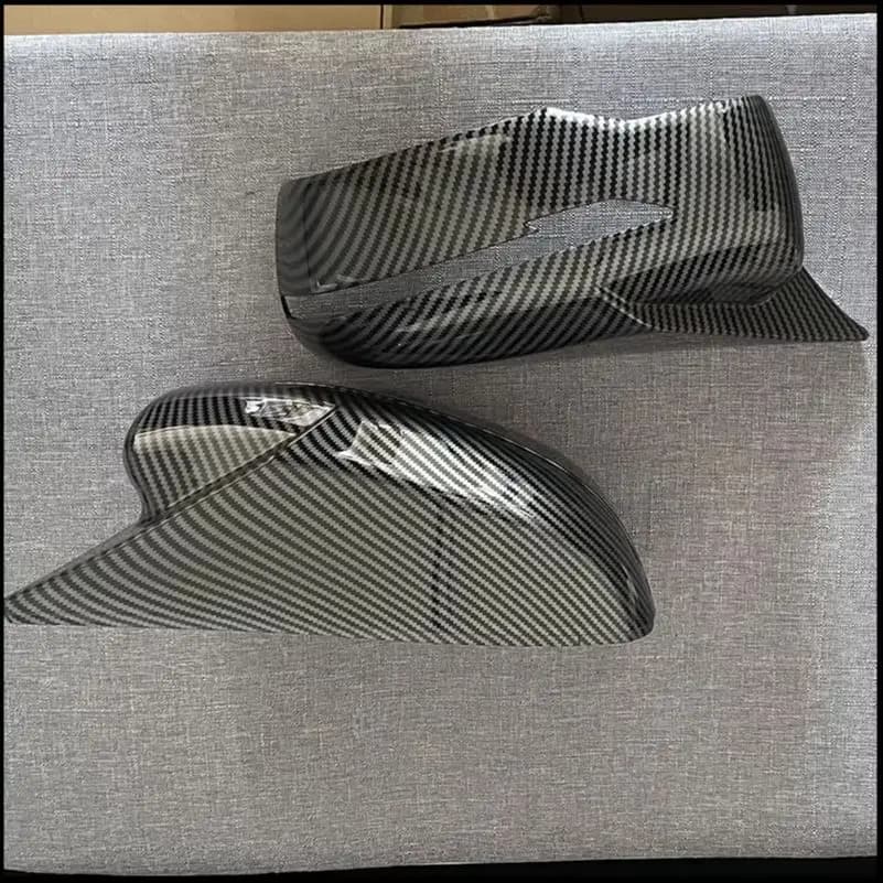 Car Styling For Nissan Qashqai J11 2015-2019 Rearview Mirror Cover Caps Sticker Trim With Horn Model Auto Parts Accessories