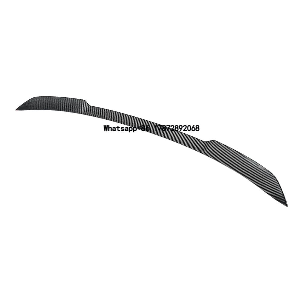 Dry Carbon Fiber Front Spoiler for Coupe 2018-Up for Techart TKT Roof Spoiler Rear Trunk Ducktail Deck Model