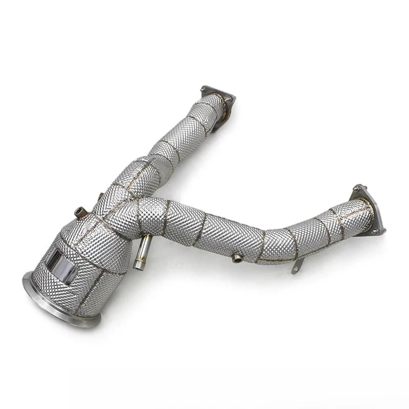 Custom High Performance Exhaust Downpipe for Porsche Macan S/Turbo 3.0T/2.9T 2018-2023 SUS304 Header