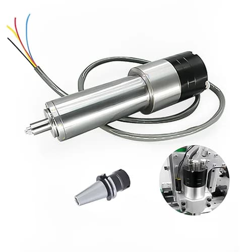 Custom Bt30 Atc Spindle Iso30 3kw Magnetic Cnc Router 2 Spindle Motor Cnc 110v 500w Er11 4.5kw Automatic Tool Changer Spindle