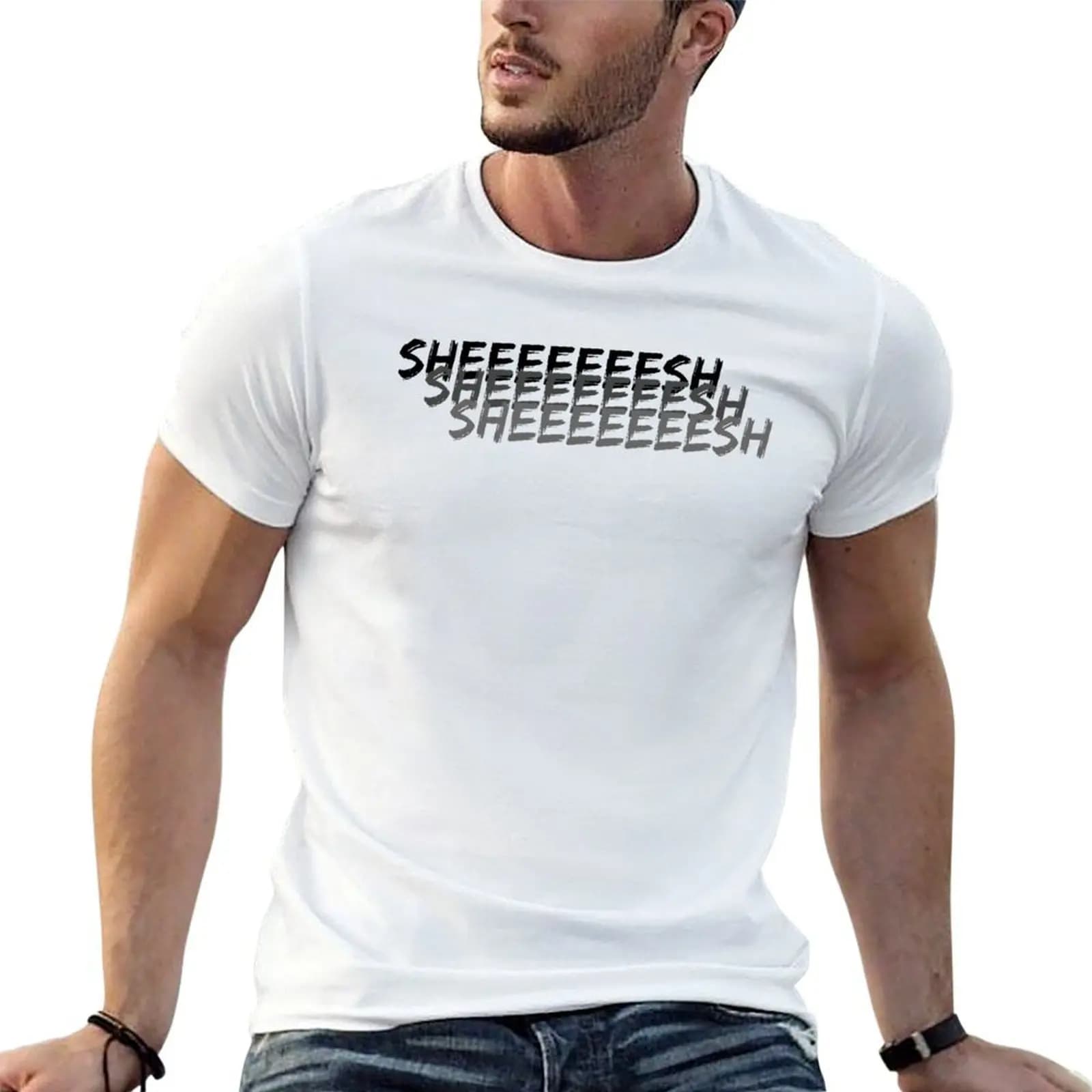 Sheesh sheeesh sheeeesh T-Shirt anime tshirt custom shirt mens graphic t-shirts