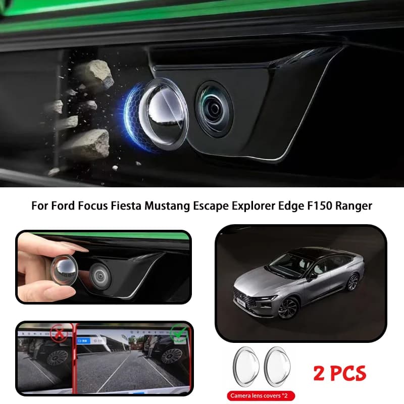 For Ford Focus Fiesta Mustang Escape Explorer Edge F150 Ranger Car camera protective cover lens cover