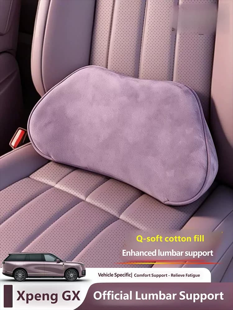 For Xpeng GX 2026 2027 Car Styling Memory Foam Headrest Lumbar Support Pillow Seat Neck Waist Comfortabl Protective Accessories